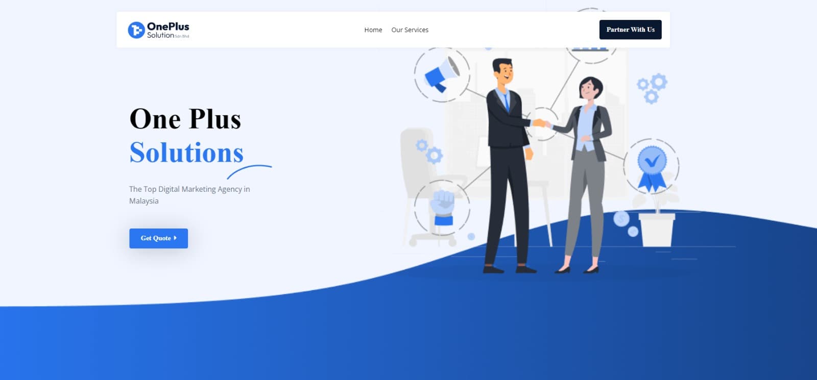 OnePlus Solution website interface
